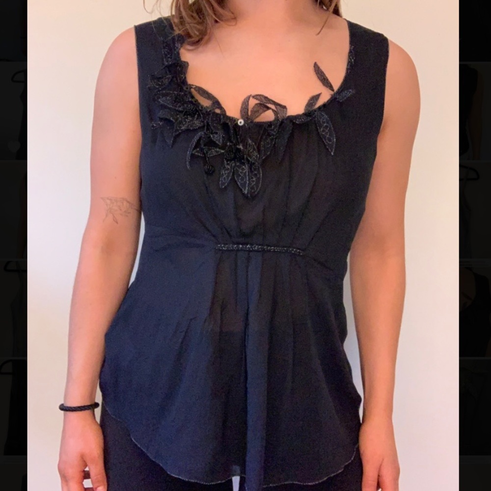 Vintage Flowy MAXSTUDIO silk blouse